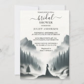 New River Rain Cloud Smoky Mountain Vrijgezellenfe Kaart (Voorkant)