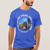 New River Trail SP (fietsen c) T-shirt (Voorkant)