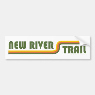 New River Trail Virginia Bumpersticker