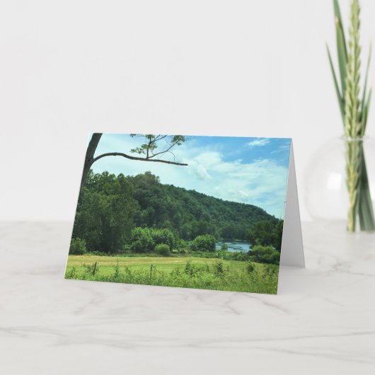 New River, Virginia Kaart (Voorkant)