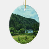 New River, Virginia Keramisch Ornament (Rechts)