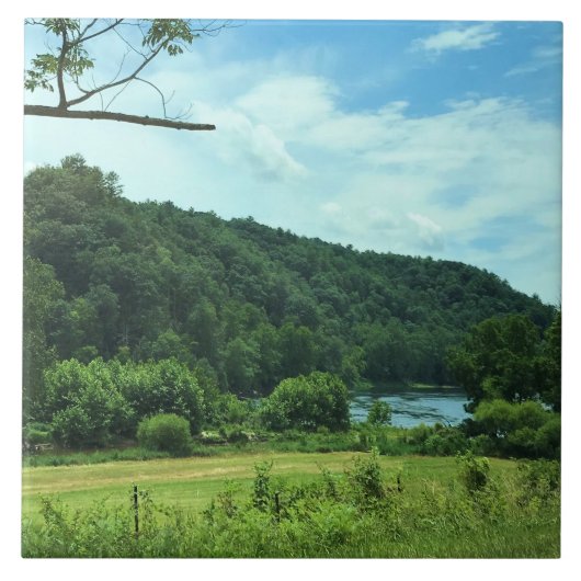 New River, Virginia Tegeltje (Voorkant)