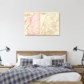 New Rochelle, Mamaroneck, New York Canvas Afdruk (Insitu (Slaapkamer))