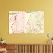 New Rochelle, Mamaroneck, New York Canvas Afdruk (Insitu (Woonkamer))