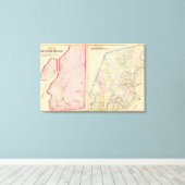New Rochelle, Mamaroneck, New York Canvas Afdruk (Insitu (Houten vloer))