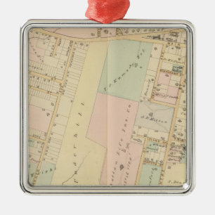 New Rochelle, New York Metalen Ornament