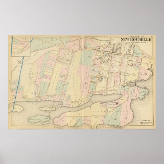 New Rochelle, New York Poster (Voorkant)