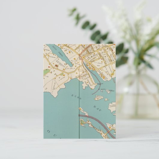 New Rochelle, NY Briefkaart (Staand voorkant)