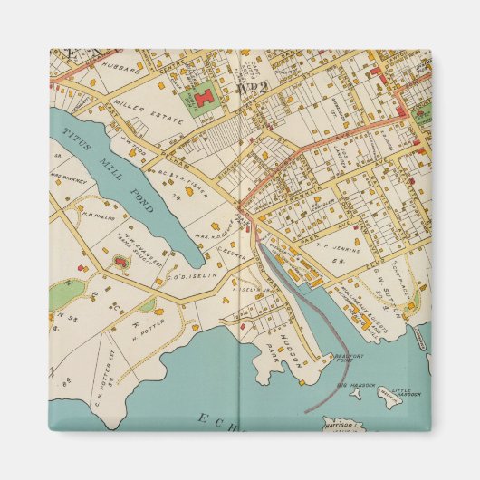 New Rochelle, NY Magneet (Voorkant)