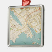 New Rochelle, NY Metalen Ornament (Links)