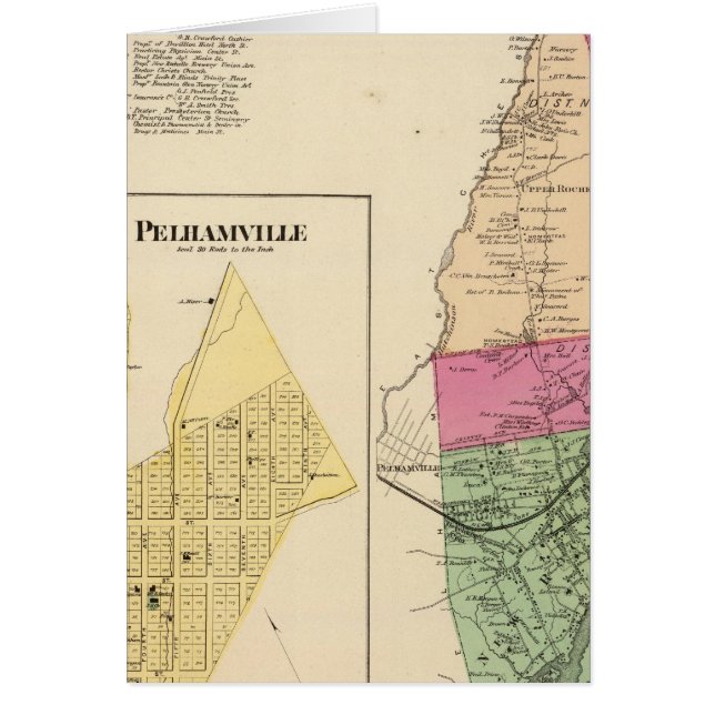 New Rochelle, Town Pelhamville (Voorkant)