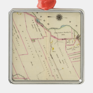 New Rochelle ward 3, New York Metalen Ornament