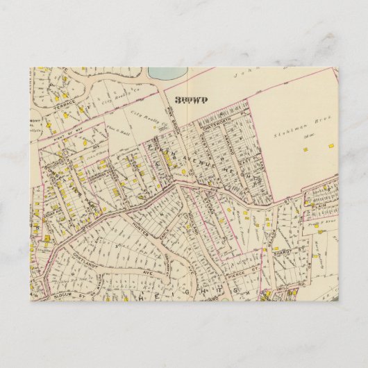 New Rochelle wards 1, 3, New York Briefkaart (Voorkant)