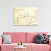 New Rochelle wards 1, 3, New York Canvas Afdruk (Insitu (Woonkamer))