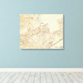 New Rochelle wards 1, 3, New York Canvas Afdruk (Insitu (Houten vloer))