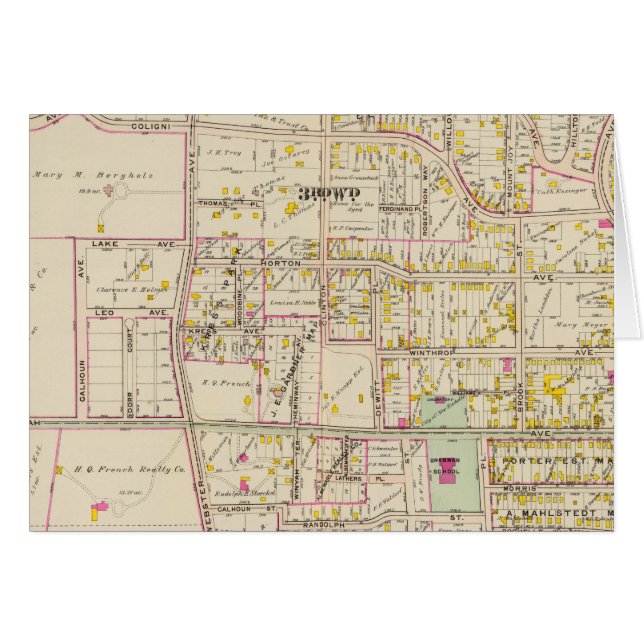 New Rochelle wards 3-4, New York (Voorkant Horizontaal)