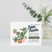 New Roots - We hebben Briefkaart verplaatst (Staand voorkant)