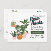 New Roots - We hebben Briefkaart verplaatst (Voorkant / Achterkant)