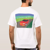 New Saab 9-5 Sport Sedan T-shirt (Achterkant)