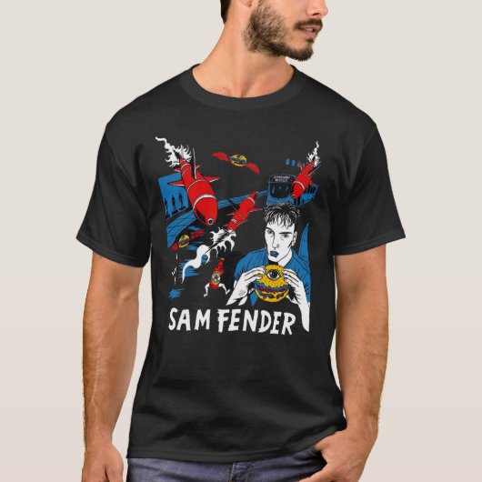 New Sam Fender - HYPERSONIC Apparel For Fans Class T-shirt (Voorkant)