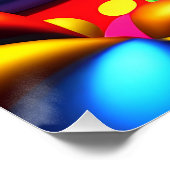 New Santa in Dream-Land Perfect Poster (Hoek)