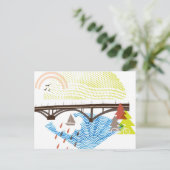 New Sellwood Bridge Portland Briefkaart (Staand voorkant)