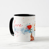 New Sketch Mug Wrap Sublimation Mok (Voorkant links)