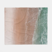 New Smyrna Beach Blanket Fleece Deken (Voorkant (Horizontaal))