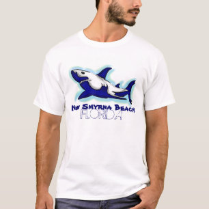 New Smyrna Beach Florida blue shark jongens t-shir T-shirt