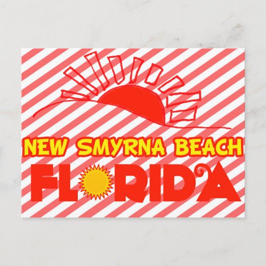 New Smyrna Beach, Florida Briefkaart (Voorkant)