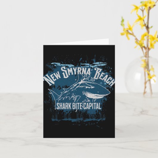 New Smyrna Beach Shark Bite Catal Of The World Gra Kaart (Gele Bloem)