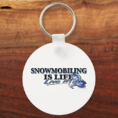 NEW-SNOWMOBILING-IS-LIFE-2C SLEUTELHANGER (Voorkant)