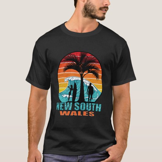 New South Wales Australië T-shirt (Voorkant)