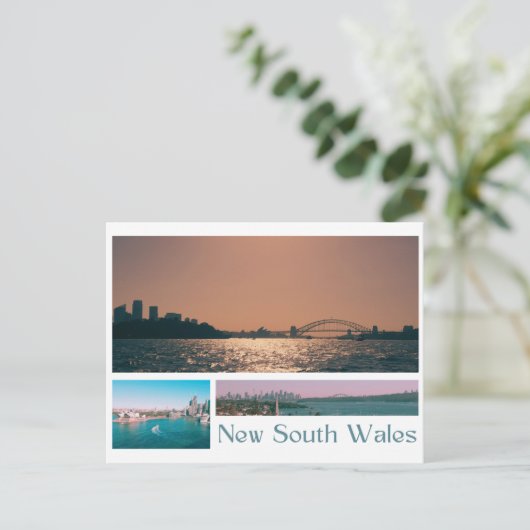 New South Wales Briefkaart (Staand voorkant)