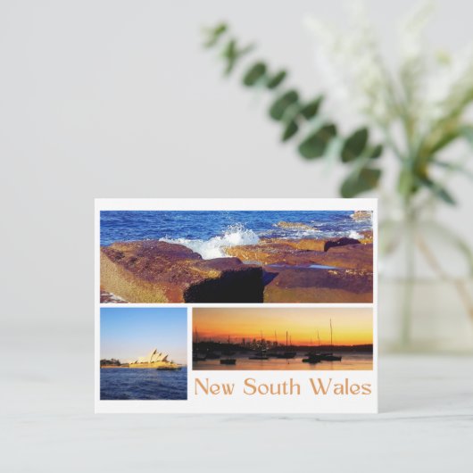New South Wales Briefkaart (Staand voorkant)