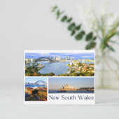 New South Wales Briefkaart (Staand voorkant)