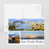 New South Wales Briefkaart (Voorkant / Achterkant)