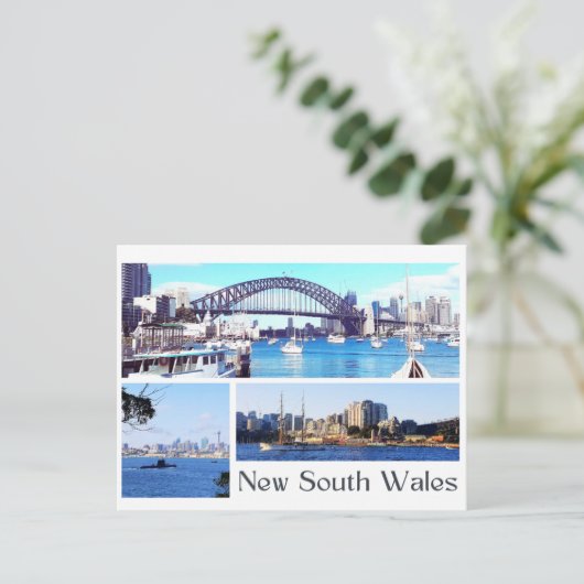 New South Wales Briefkaart (Staand voorkant)