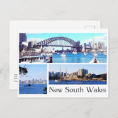 New South Wales Briefkaart (Voorkant / Achterkant)