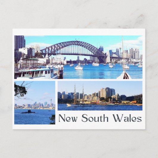 New South Wales Briefkaart (Voorkant)