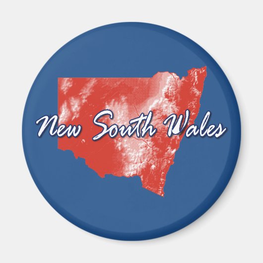 New South Wales Magneet (Voorkant)