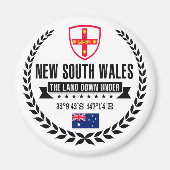New South Wales Magneet (Voorkant)