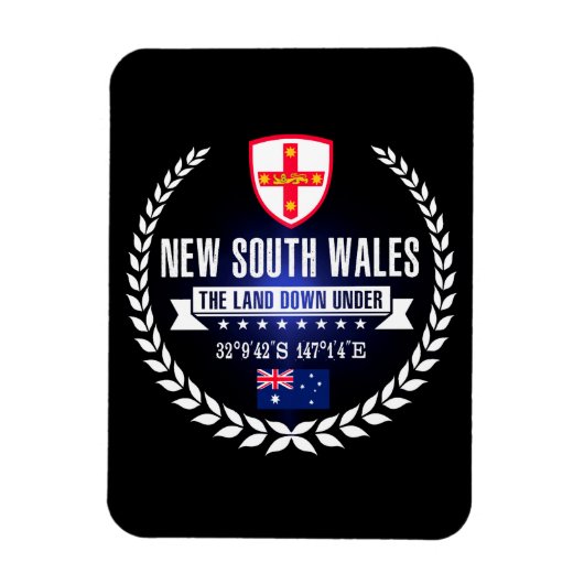 New South Wales Magneet (Verticaal)