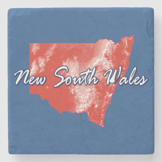 New South Wales Stenen Onderzetter (Voorkant)