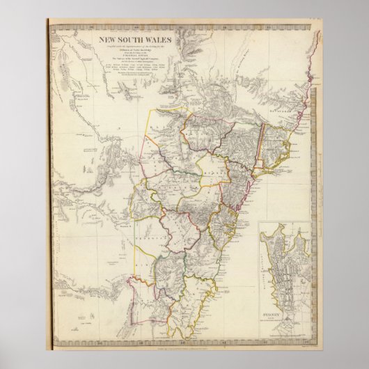 New South Wales, Sydney Poster (Voorkant)