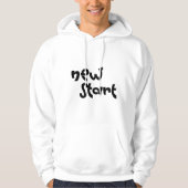 new start b hoodie (Voorkant)