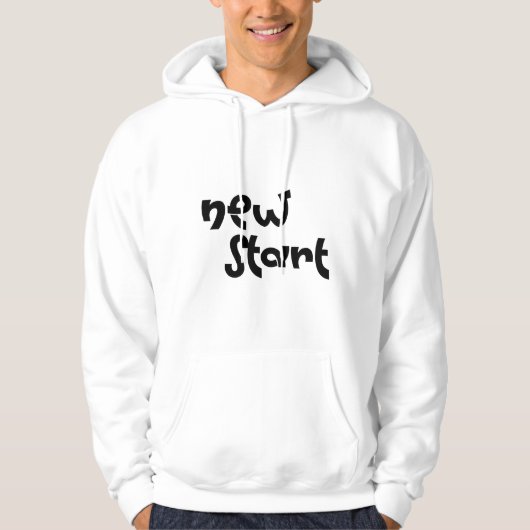 new start b hoodie (Voorkant)