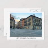 New street, Pamplona Briefkaart (Voorkant / Achterkant)