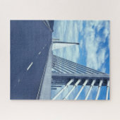 New Suspension Bridge New Ross Wexford Ierland. Legpuzzel (Horizontaal)