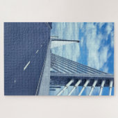 New Suspension Bridge New Ross Wexford Ierland. Legpuzzel (Horizontaal)